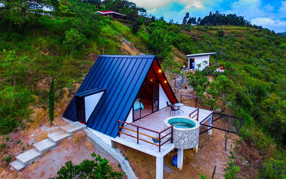 Cabaña-Glamping San Pedro